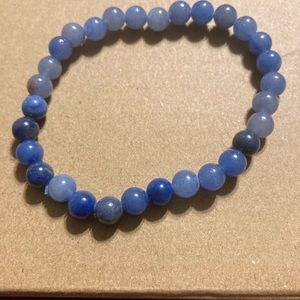 Blue Aventurine 6mm Crystal Bracelet
